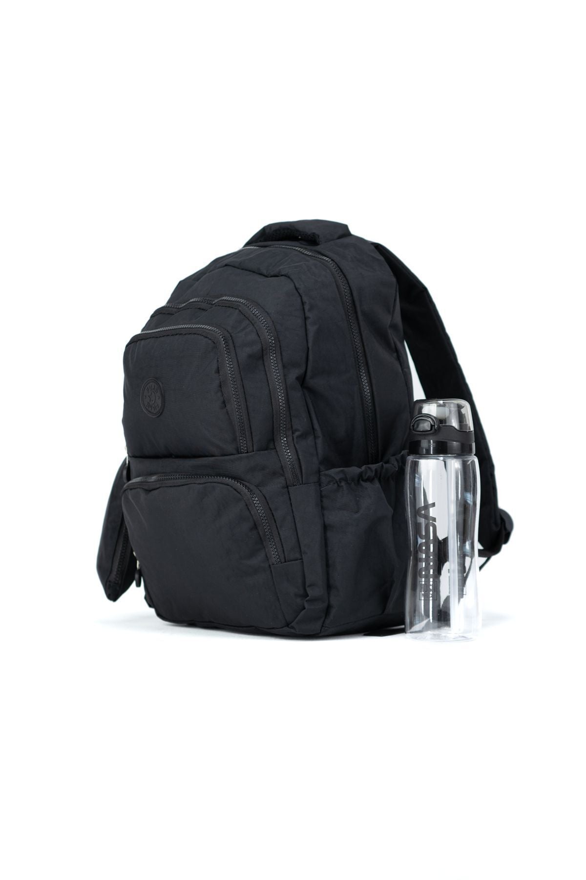 Erkek Okul Sırt Çantası Matara Hediyeli Dayanıklı Ortopedik Geniş Hacimli Konforlu Kumaş